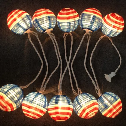 American Flag LED Lanterns for Independence Day