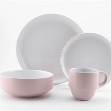 dinner sets stoneware double color glazed