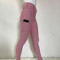 Femei noi Equestrian Riding Breeches Silicon