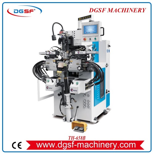 Side automatica computerizzata e sedile del tallone che dura la macchina TH-658b