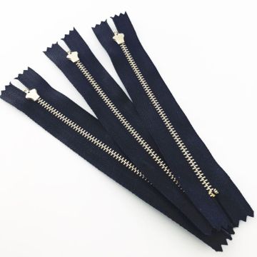 Exquisite 11inch metal  replacement zipper for bag