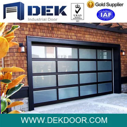 Exterior Insulated Glass Door Overhead Door