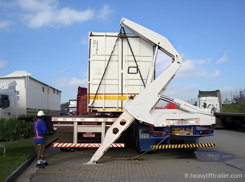 Chargeur latéral du conteneur de capacité de chargement de 40 tonnes (haltérophile latérale)