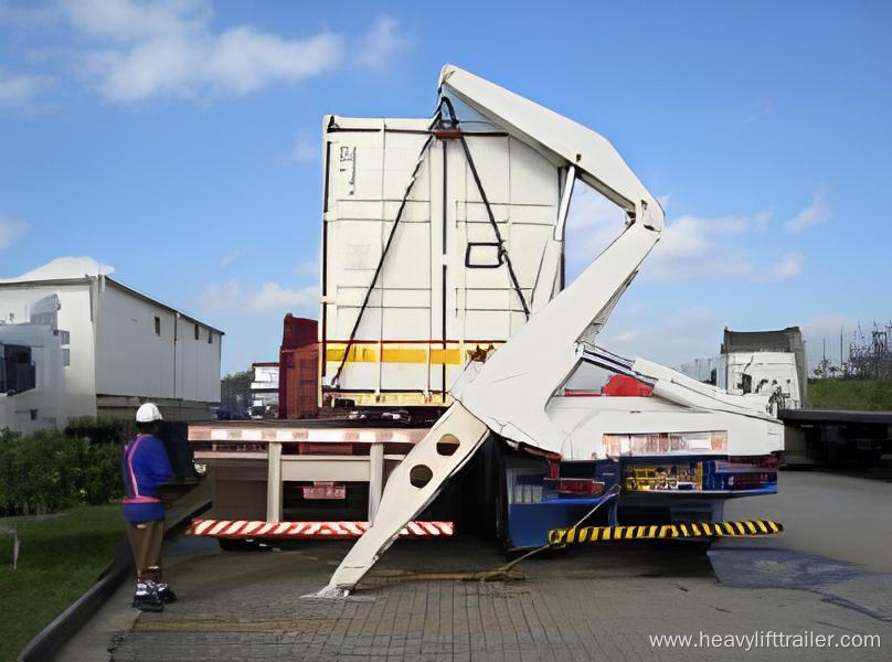 40ton loading capacity Container side loader (side lifter)