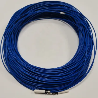 Blue Cable EMU Optical Fiber Cable Industrial Patch Cord