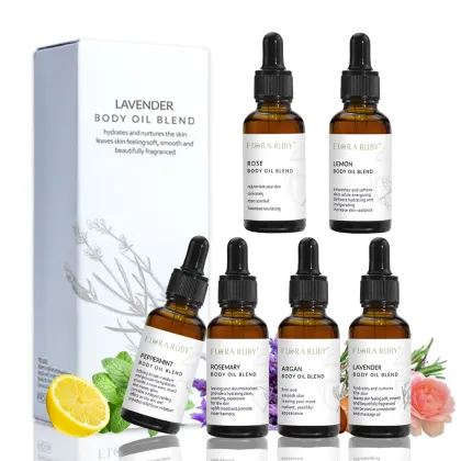 Moisturizing Rose and Lavender Spa Oils for Body Massage - Private Label Essential Oils