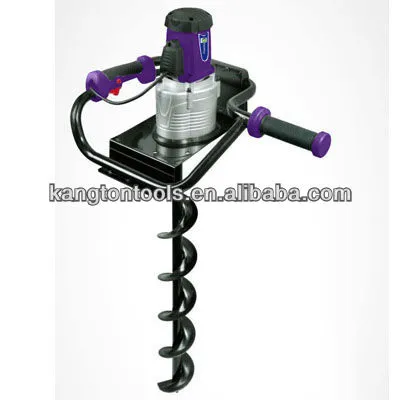 Electric auger drill