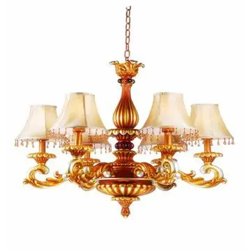 Classical Design SZ2002-6 Poly Resin Chandelier Lighting