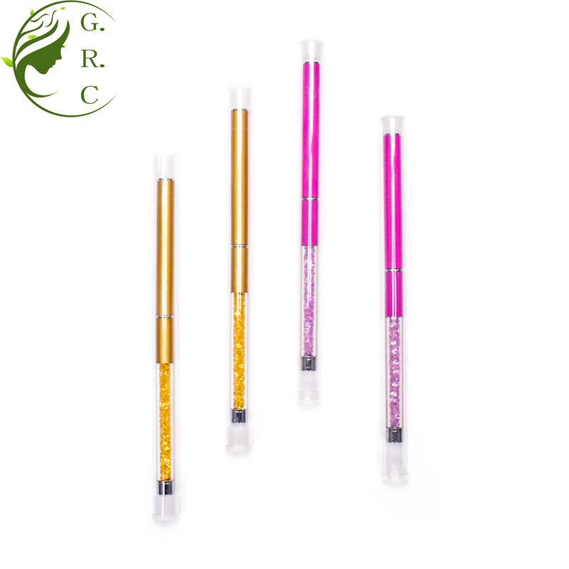 Eye Mascara Wands Eyelash Spoolie Brushes with Cap