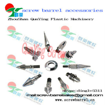 China Qunying Accessories Of Barrel And Screw For Plastic Extruder And Injection Machine 