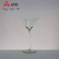 ATO Tabletop Leadfree Crystal Stem Martini Glass Clubblet