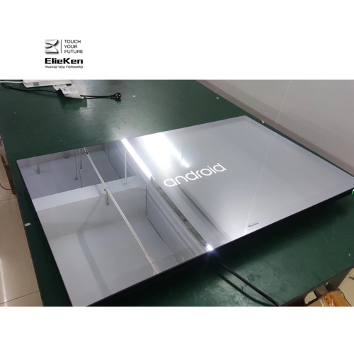 Open frame mirror LCD screen advertising player