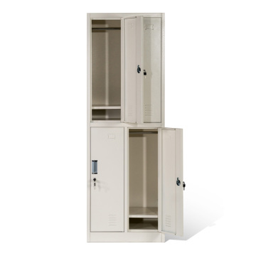 2 Tier Metal Lockers 4 Door