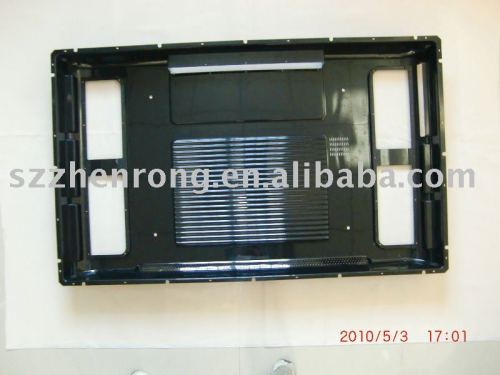 Large and thick vacuum formed plastic TV cover