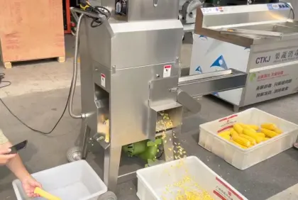 Sweet Corn Sheller Fresh Corn Threshing Machine
