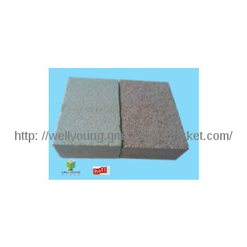 Perlite door core for fireproof door