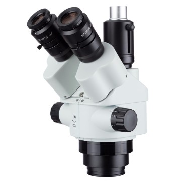 AMSCOPE 7X-45X Simul-Focal Trinocular Zoom Sterroscope