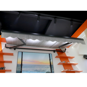 Wholesale aluminum mounted wall Retractable awning sun shades outdoor rustdproof arm awning for outdoor