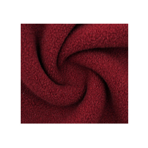 150D / 144F Billigt Polar Fleece-tyg Vanligt färgat