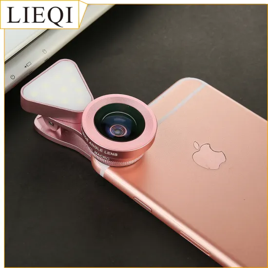 wholesale easy clip on wide angle macro fisheye camera lens for iphone 6 7