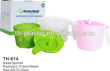 salad spinner, plastic salad spinner, plastic salad bowl, salad maker