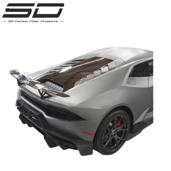 Vors Race-Ready Dry Carbon Fiber Rear Spoiler for Lamborghini Huracan LP580-2 LP610