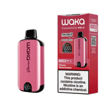 Orijinal waka 8000 puflar tek kullanımlık bakla kalem elektronik sigara