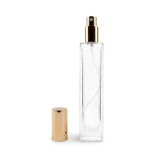 Cheap square mist spray refillable perfume bottle 100ml