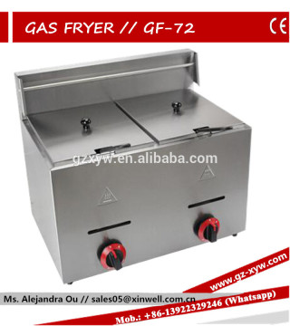 Double Gas Fryer GF-72 for sprzet kuchenny