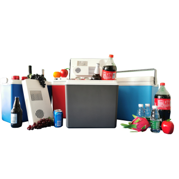 Boîte de refroidisseur thermoélectrique de 23L portable: refroidissement de la bière et des légumes avec fonction de chauffage et poignée