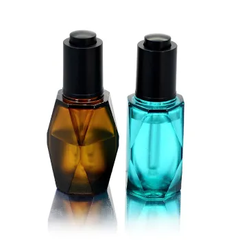 Luxury cosmetic dropper PETG special bottle for essential oil