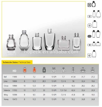 nail polish glass bottle 5ml 8ml 10ml