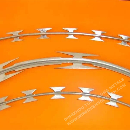 Razor Barbed Wire BTO-10 For Border Using