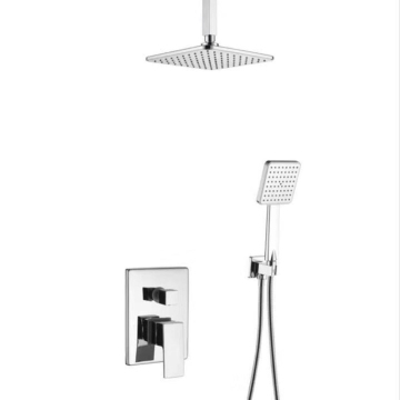 High Quality Brass Bathroom Square In-Wall Shower Set - FEENICE FACTORY