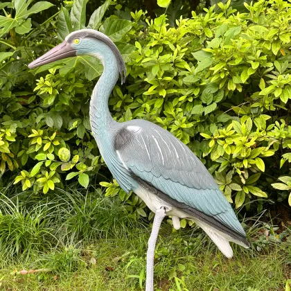 Hunting Plastic Heron Decoys for Outdoor Use