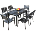 Outdoor Aluminum-Plastic Dining Set