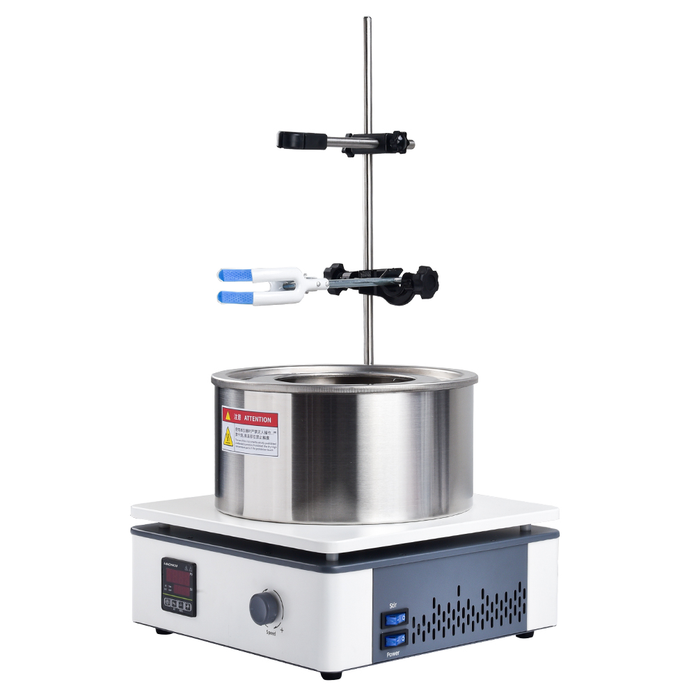 Nuovo Design LED Digital Display Laboratorio di riscaldamento magnetico Collezione agitatore Missile Magnetico