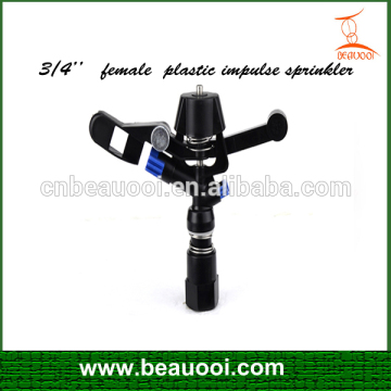 3/4'' female plastic impulse garden sprinkler