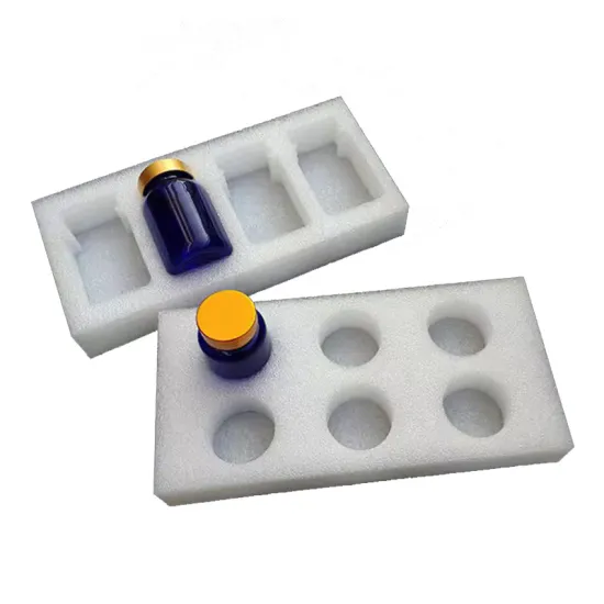 High Quality Customized EVA EPE Packaging Jewelry Velvet Gift Box with EPE Foam Insert