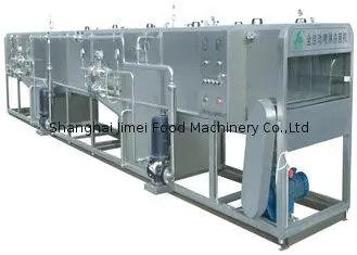 SUS304 Sterilization Machine Auto Continuous Spraying Steri