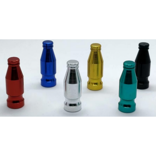 Different Kinds Aluminum Valve Caps BOTTLE SERIES valve caps universal Factory