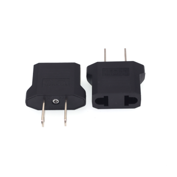 EU to US Travel Power Plug Adapter Converter