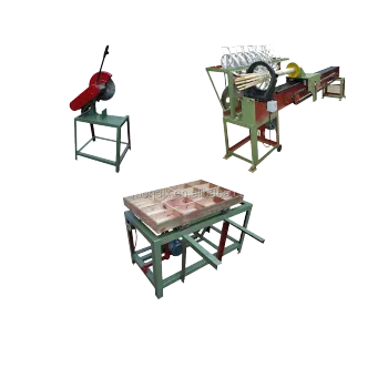 Wooden Chopsticks and Toothpick Production Machines: BBQ Bamboo Round Sticks Manufacturer
