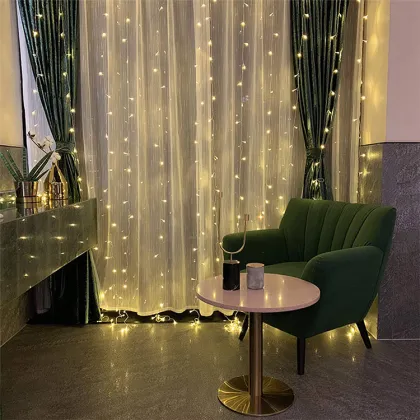 Christmas Wedding LED Curtain Icicle Lights