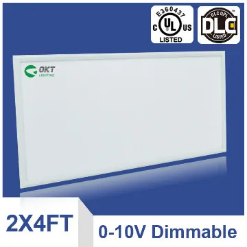 DLC Fluorescent Replacement Dimmable 2X4ft led flat panel lighting