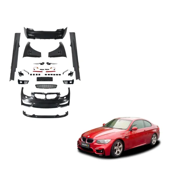 BMW E92 3 Series Pre-Upgrade M4 Style PP Plastic Front Rear Bumper Kit