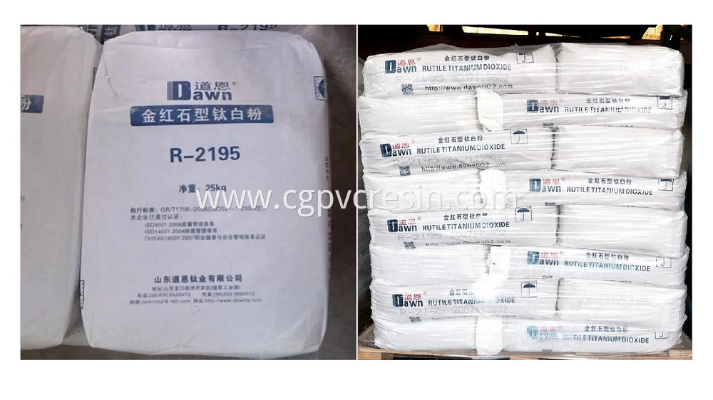 Titanium Dioxide TiO2 R-2195 R-2395 R-2595 R-3195 R-5393 Manufacturer ...
