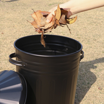 Factory Wholesale 14L Mini Black Compost Bin