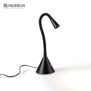 Moderne Schwanenhals Flexible 3W LED -Lesungstischlampe