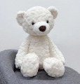 Mainan mewah teddy beruang putih malas yang lucu
